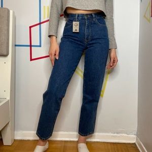 Vintage Dark wash High Waisted Jeans
